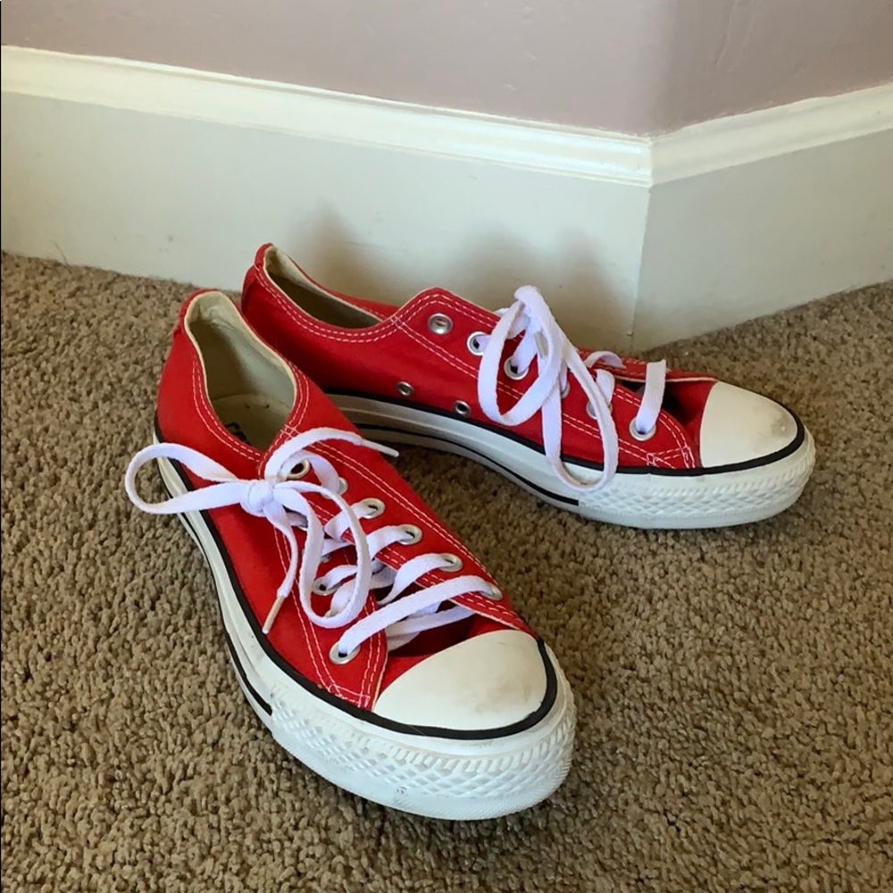 Gently Used Red Converse